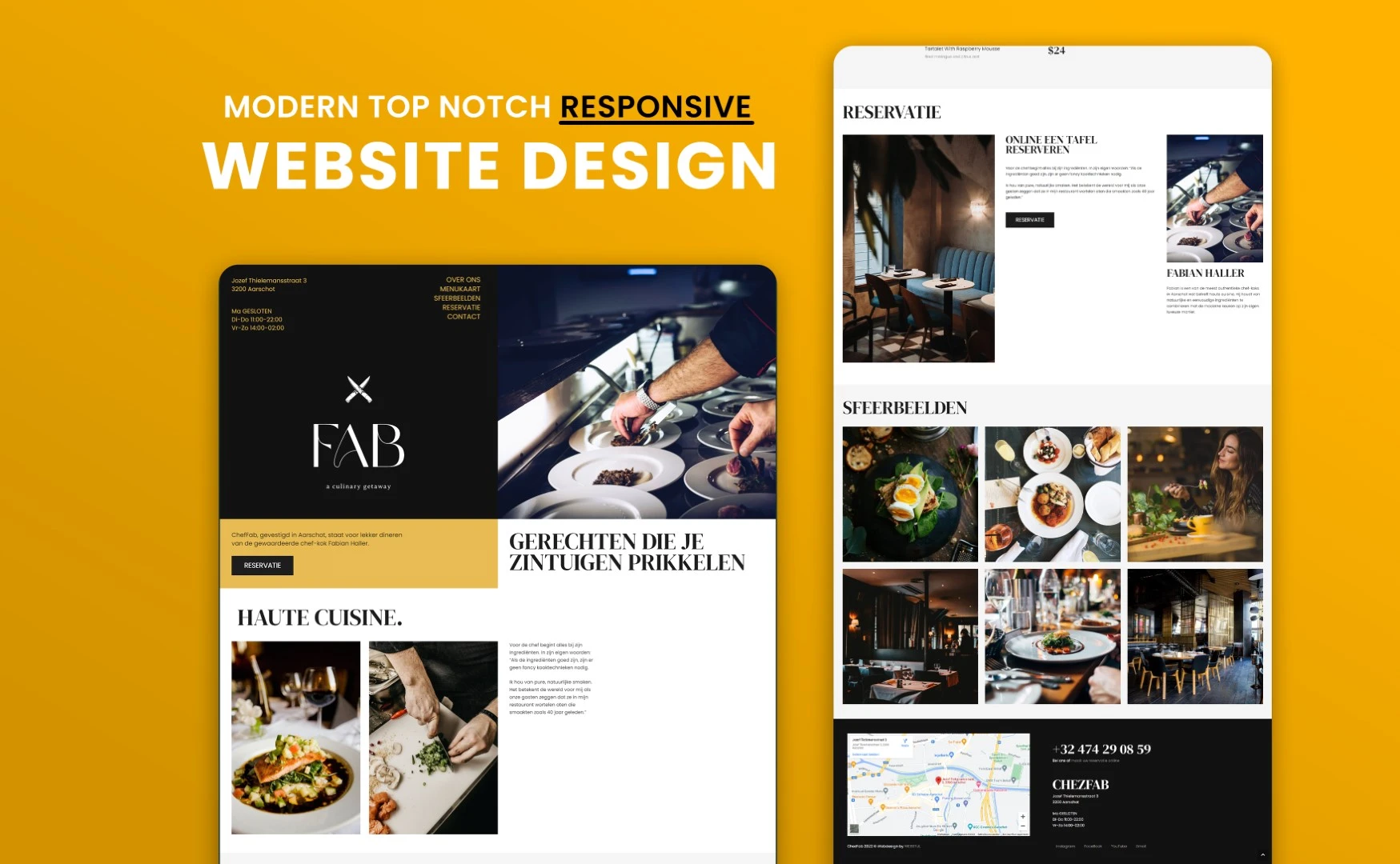 Top Notch Modern Webdesign - Hire a freelancer on Fiverr